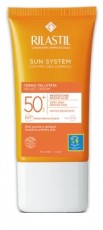 Бархатистый крем для чувствительной, нормальной и сухой кожи SPF50+, 50 мл Rilastil SUN SYSTEM 