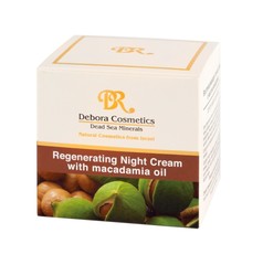 Восстанавливающий ночной крем с маслом макадамии «Debora Cosmetics»