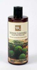 Шампунь с маслом макадамии для укрепления и оздоровления волос «Debora Cosmetics»