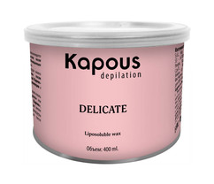 Жирорастворимый воск для чувствительной кожи в банках 400 мл Kapous 