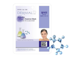 Маска для лица Арбутин и коллаген/ Arbutin Collagen Essence Mask Dermal