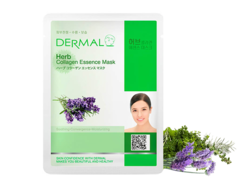 Маска для лица экстракты Трав и коллаген / Herb Collagen Essence Mask Dermal