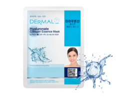 Маска для лица Гиалуроновая кислота и коллаген/Hyaluronate Collagen Essence Mask Dermal