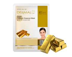 Маска для лица Коллоидное золото и коллаген/ Gold Collagen Essence Mask Dermal