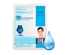 Маска для лица Морская вода и коллаген/Aqua Collagen Essence Mask Dermal