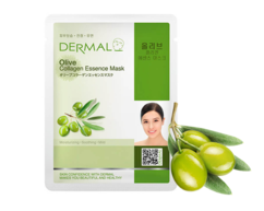 Маска для лица Олива и коллаген/Olive Collagen Essence Mask Dermal
