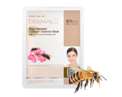 Маска для лица с Пчелиным ядом и коллагеном/Bee Venom Collagen Essence Mask Dermal