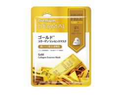 Маска-эссенция коллагеновая с Коллоидным золотом/Gold Collagen Essence Mask DERMAL PREMIUM 