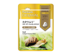 Маска-эссенция коллагеновая с Улиткой Snail Collagen Essence Mask DERMAL PREMIUM 
