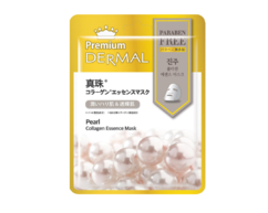 Маска-эссенция коллагеновая с Жемчугом/Pearl Collagen Essence Mask DERMAL PREMIUM 