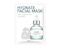 Маска для лица активное увлажнение Алоэ /Aloe Hydrate Facial Mask DERMAL SHOP