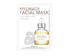 Маска для лица активное увлажнение Маточное молочко/Royal Jelly Hydrate Facial Mask DERMAL SHOP