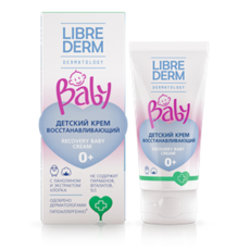 Крем детский восстанавливающий с ланолином и экстрактом хлопка LIBREDERM Baby 