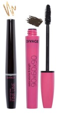 Промо-спайка №2 тушь для ресниц 90х60х90 № 6101 + подводка для глаз fine line № 5407 Divage