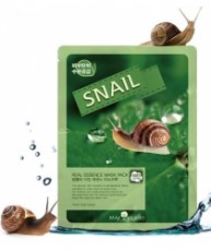 Маска тканевая с улиткой Real Essense Snail Mask Pack MAYISLAND (5шт) 