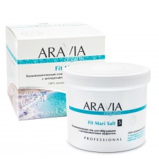 Бальнеологическая соль для обёртывания с антицеллюлитным эффектом Fit Mari Salt, 750 г ARAVIA Organic 