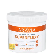 Паста для шугаринга SUPERFLEXY Ultra Enzyme ARAVIA Professional