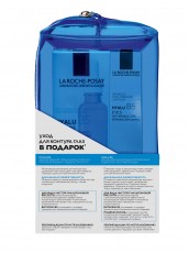 Набор ГИАЛУ В5 ( ГИАЛУ В5 Сыворотка 30мл + Уход д/контура глаз Hyalu B5 15 мл В ПОДАРОК в КОСМЕТИЧКЕ) La Roche-Posay 