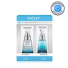 Набор VICHY Mineral 89 (гель-сыворотка для всех типов кожи 30 мл + восстанавливающий и укрепляющий уход для кожи вокруг глаз 15 мл)