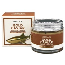 Омолаживающий крем для лица с экстрактом икры LEBELAGE GOLD CAVIAR AMPOULE CREAM