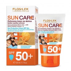 Солнцезащитный крем LABORATORIUM/ SUN CARE Sun protection cream SPF 50+, 50 мл Floslek 