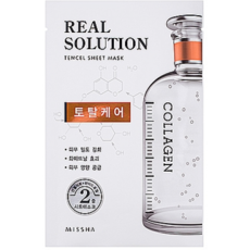 Гелевая маска для лица MISSHA Real Solution Tencel Sheet Mask (Total Care), 2уп