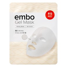 Гелевая маска для лица MISSHA Embo Gel Mask (Shining Bomb), 2уп.