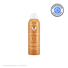 Спрей-вуаль увлажняющий, SPF50, 200 мл Vichy Capital Ideal Soleil 