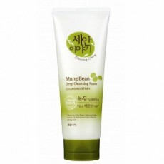 Пенка для умывания питательная Cleansing Story Foam Cleansing (Mung beans) WELCOS 