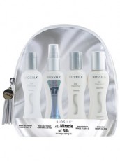 Дорожный набор для всех типов (Silk Original 67ml + 17 Miracle 67ml & Shampoo 67ml & Conditioner 67ml) BIOSILK SILK THERAPY - THE MIRACLE OF SILK Travel Kit