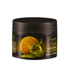 Стимулирующая маска-уход для придания блеска тусклым волосам Бамбук&Апельсин «GREEN STYLE» Liv Delano