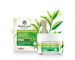 Нормализующий крем Зеленый чай на день/ночь Herbal Care Farmona 