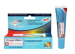 Салициловый гель SOS «от прыщей и угрей» для локального применения Stop Problem