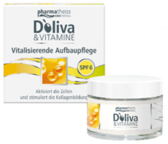 Крем для восстановления и сияния кожи с SPF 6 Doliva&Vitamine
