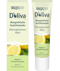 Утренняя освежающая маска для лица с витамином С и оливковым маслом D`oliva