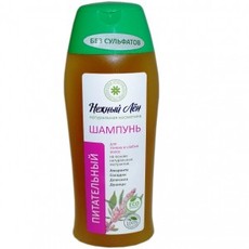 Шампунь "Питательный" для тонких и слабых волос, Компас здоровья Нежный Лен
