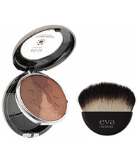 Солнечная палитра пудра-румяна-тени для лица EVA MOSAIC