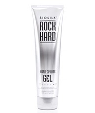 Гель для защиты и блеска волос сильной фиксации Rock Hard Styling Spiking Gel Biosilk