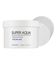 Очищающая маска для лица (на ватном диске) MISSHA Super Aqua Smooth Skin Peeling Pad