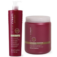 Кондиционер "Идеальный цвет" для окрашенных волос Inebrya Ice Cream Pro-Color perfect conditioner