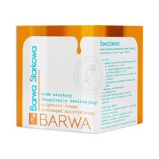 Крем антибактериальный увлажняющий с экстрактом серы Barwa Siarkowa