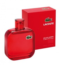 Туалетная вода EAU DE LACOSTE L.12.12. ROUGE - ENERGETIC POUR HOMME