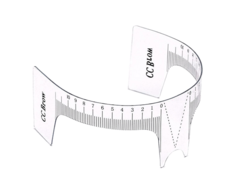 Линейка для бровей (с вырезом для носа) CC Brow