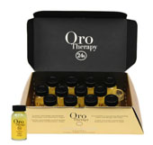 Восстанавливающий лосьон с кератином, аргановым маслом и микрочастицами золота Oro Therapy 24k Oro Puro Fanola