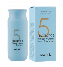 Шампунь с пробиотиками для придания объёма волосам, 5 PROBIOTICS PERFECT VOLUME SHAMPO Masil