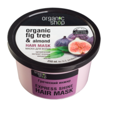 Маска для волос блеск Греческий инжир «Organic Shop»