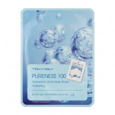 Тканевая маска для лица с гиалуроновой кислотой Tony Moly PURENESS 100 HYALURONIC ACID MASK SHEET (3шт) 