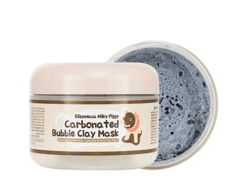 Маска для лица очищающая ПУЗЫРЬКОВАЯ с глиной Сarbonate Bubble Clay Mask ELIZAVECCA