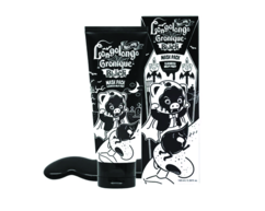 Маска-пленка ДРЕВЕСНЫЙ УГОЛЬ Hell-pore longolongo gronique black mask pack ELIZAVECCA 