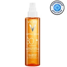 Солнцезащитное увлажняющее масло Cell Protect SPF 30 VICHY CAPITAL SOLEIL, 200 мл